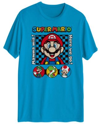 Hybrid Men's Super Mario Short Sleeve T-shirt - Macy's