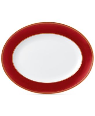 Wedgwood - Renaissance Red Oval Platter