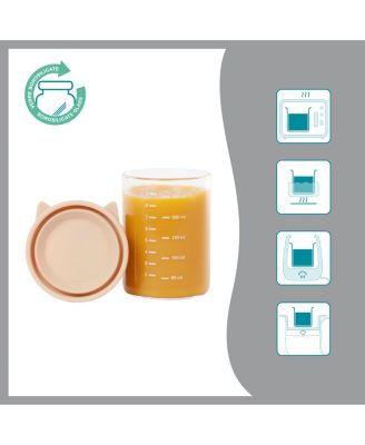 Baby Isy Bowls Food Storage in Glass (set of 6) 8.45oz