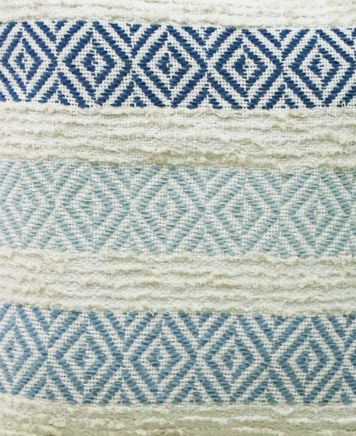 Vibhsa Linden Street Handwoven Dobby Weave Textured Stripe Pillow, x