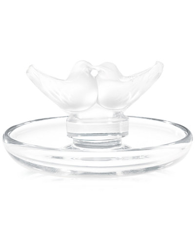 Lalique Two Lovebirds Dish