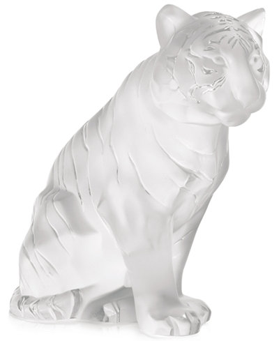Lalique Small Tiger Figurine