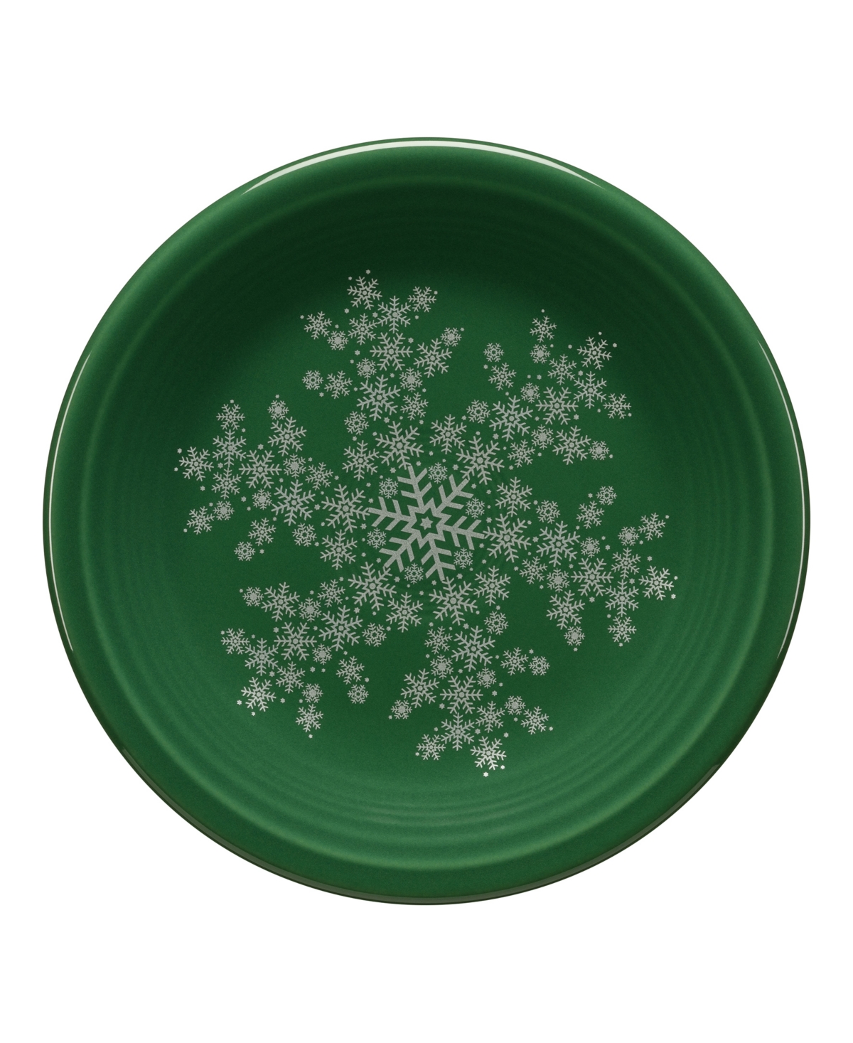 Fiesta Jade Snowflake Salad Plate In Open Green