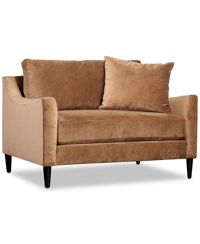 Tan cuddle sales chair