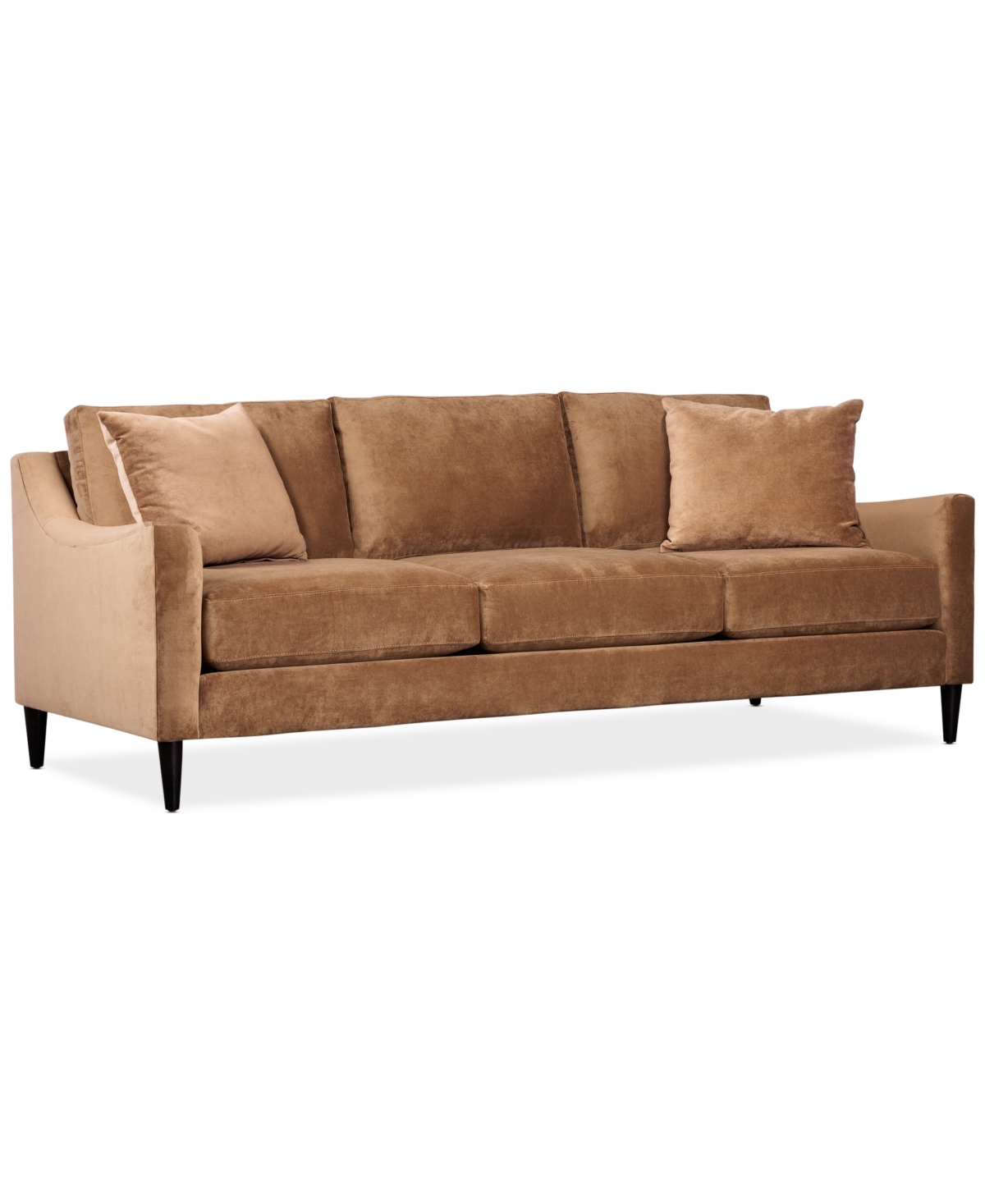 Furniture Iliza 89" Fabric Sofa Plus, Created For Macy's In Taupe