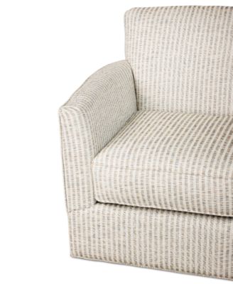Jalia Fabric Swivel Chair, Created for Macy's