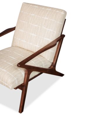 Swaxon Fabric Wood Chair, Created for Macy's
