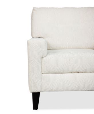 Michary Fabric Track Arm Chair, Created for Macy's