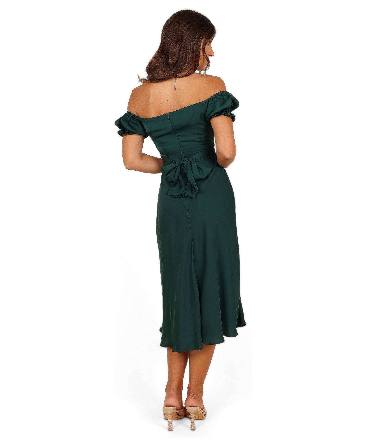 Women's Mickenna Sweetheart Frill Midi Dress