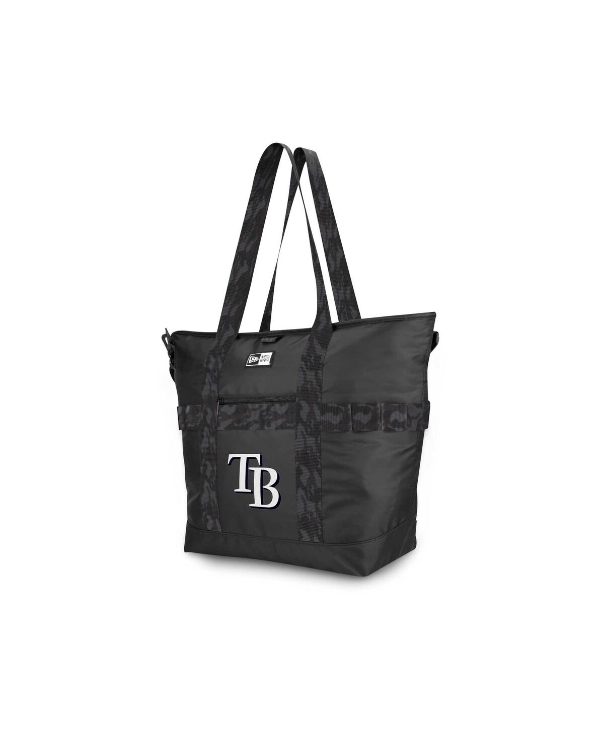 New Era Women's  Tampa Bay Rays Athleisure Tote Bag In Black
