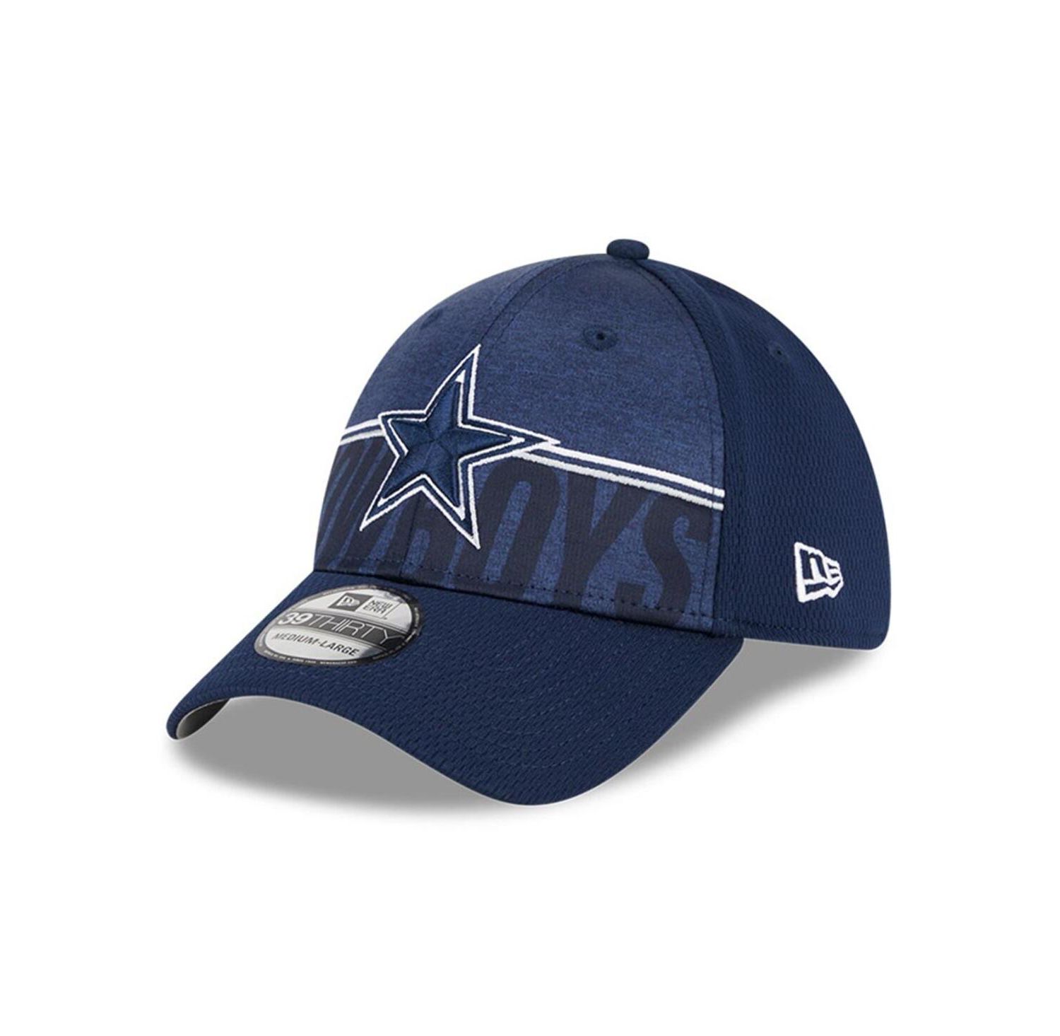 Men's Navy Dallas Cowboys 2023 NFL Training Camp 39THIRTY Flex Fit Hat