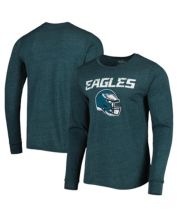 Outerstuff Philadelphia Eagles Youth Kelly Green Primary Logo Long Sleeve T-Shirt, Kelly Green, 100% Cotton, Size L, Rally House