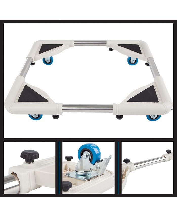 Stalwart Adjustable Dolly Cart Appliance Roller with Telescoping Base