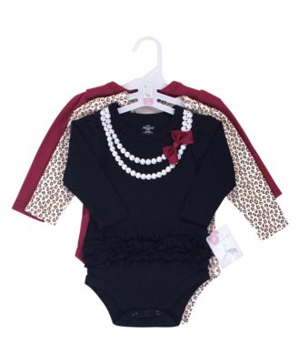 Treasure 3Pk Long Sleeve Bodysuits