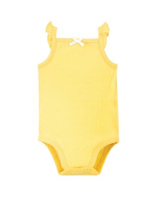 5Pk Natural Sleeveless Bodysuits