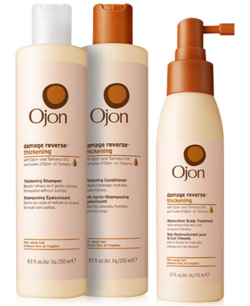 Ojon Damage Reverse Thickening Collection Reviews Hair Care