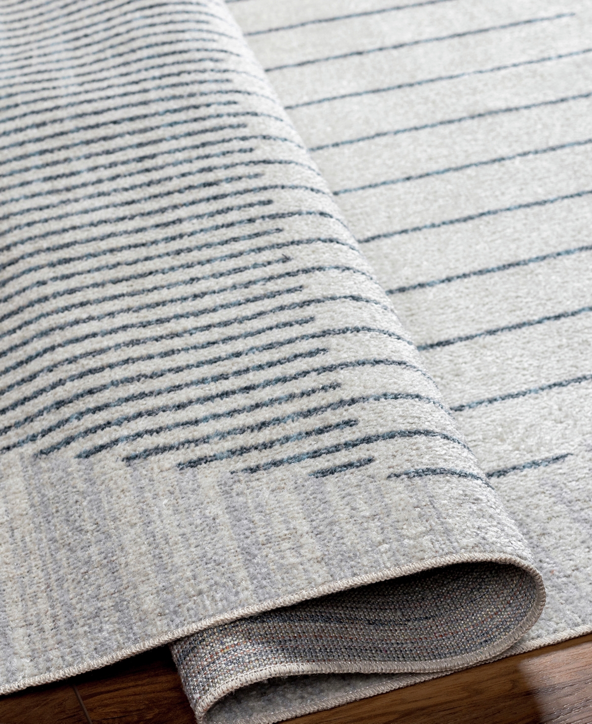 Livabliss Lillian Machine Washable LLL2315 Area Rug - Gray