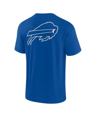 Men's and Women's Royal Buffalo Bills Super Soft Short Sleeve T-shirt