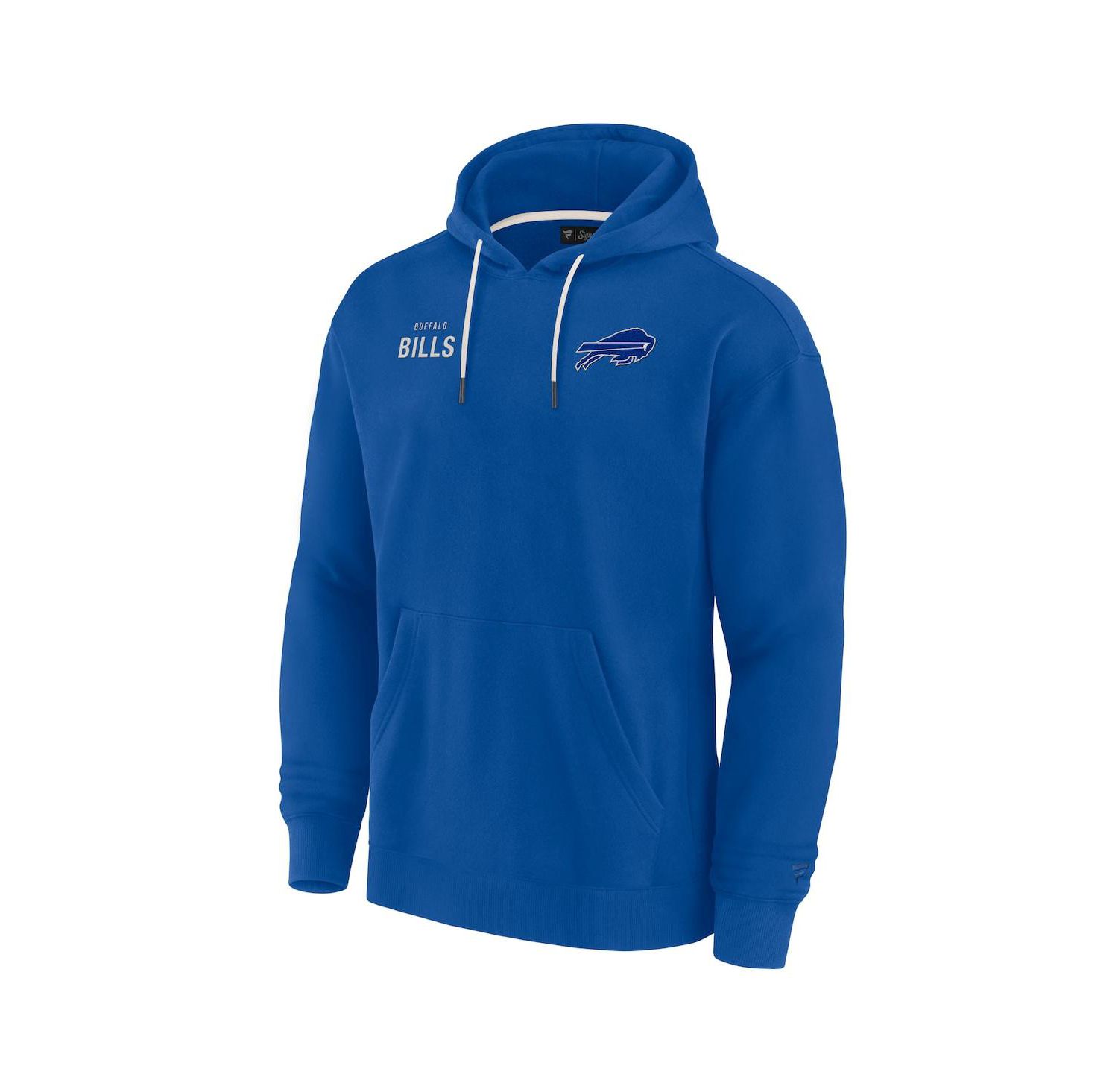 Men's and Women's Royal Buffalo Bills Super Soft Fleece Pullover Hoodie