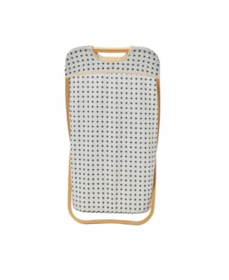 Household Essentials Bamboo x Frame Hamper, Cross