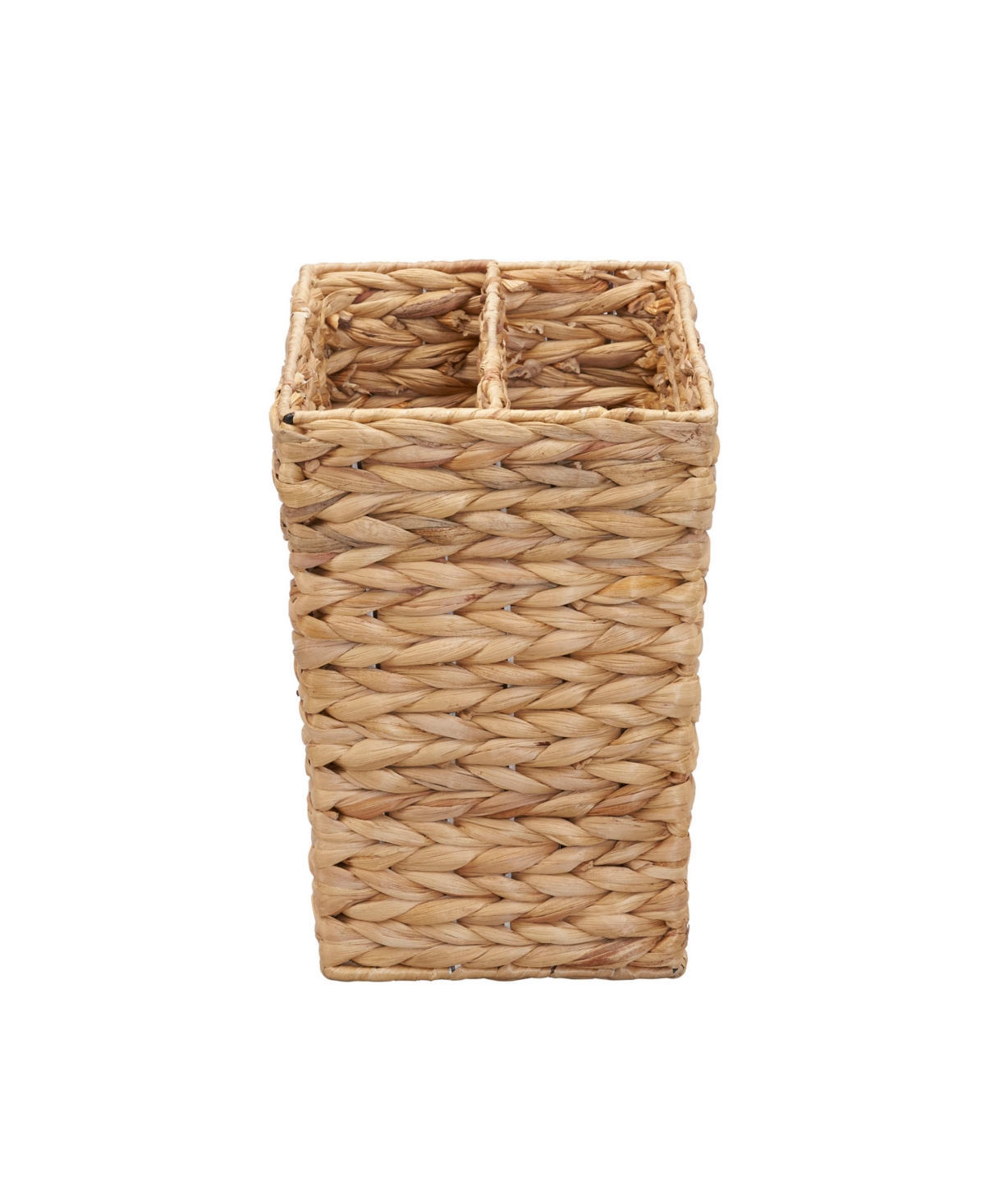 Shop Household Essentials Side To Side Hyacinth Magazine Basket In Natural