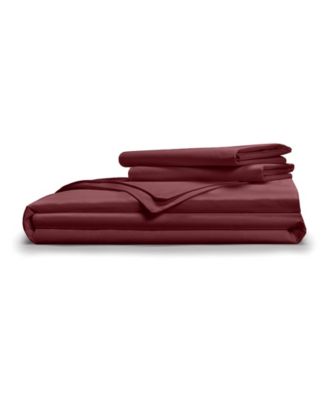 Pillow Gal Classic Cool Crisp Duvet Cover Set In Purple