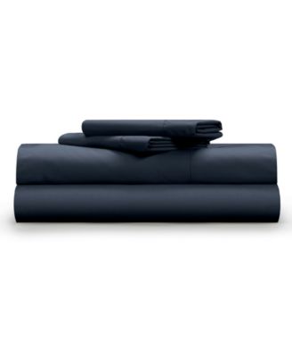 Classic Cool & Crisp 100% Cotton Percale 4-Pc. Sheet Set, California King