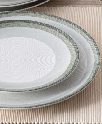 Colorscapes Layers 12 Piece Coupe Dinnerware Set