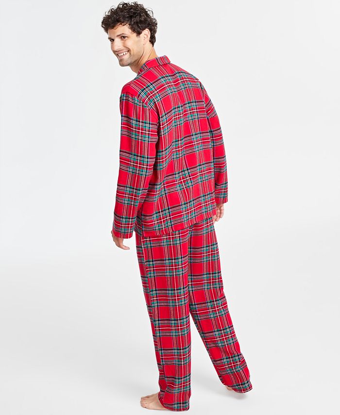 Family Pajamas Men's Big & Tall Brinkley Plaid Pajama Set, Created for