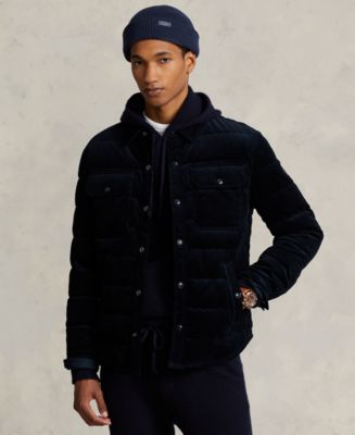 Polo Ralph Lauren Men's Quilted Corduroy Down Jacket - Macy's