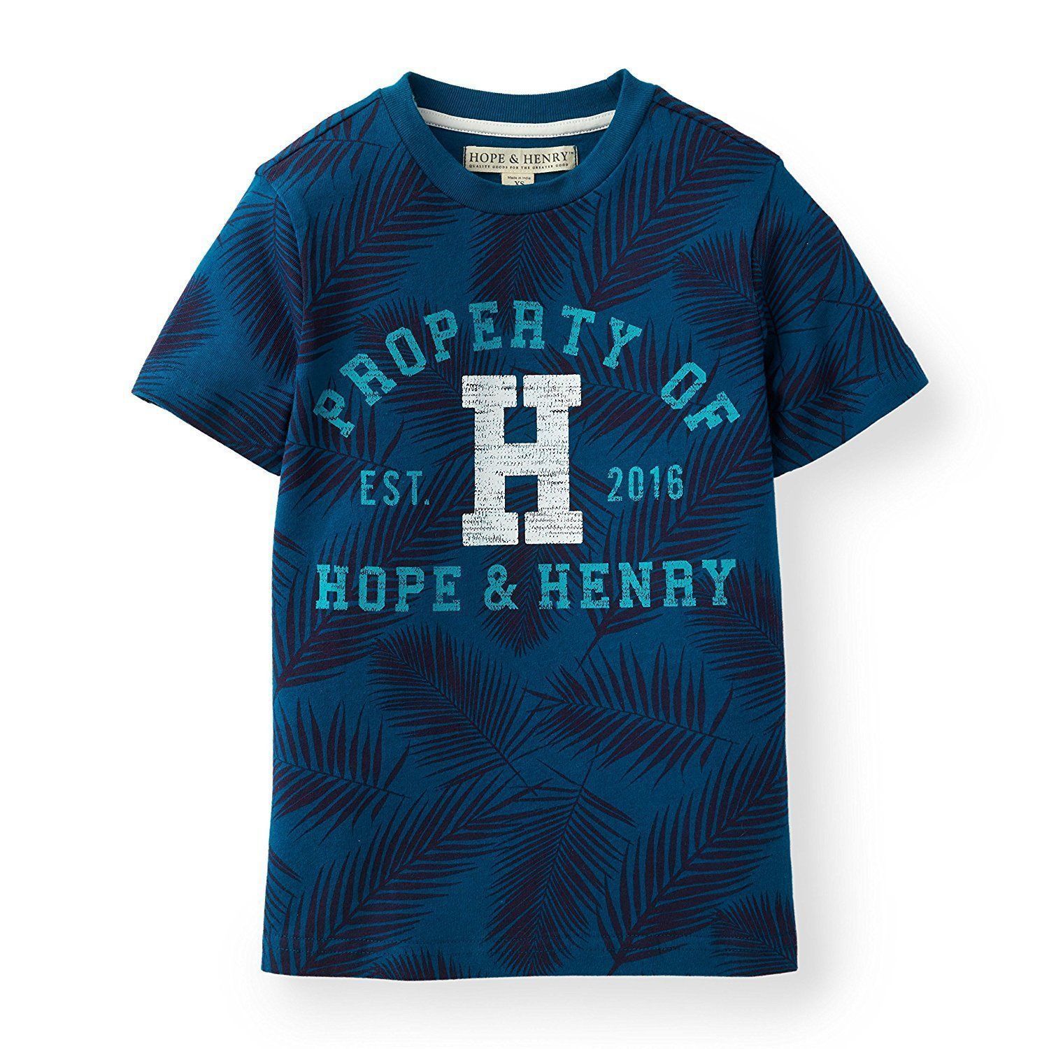 Hope and Henry Boys' Short Sleeve Graphic Tee - Kid