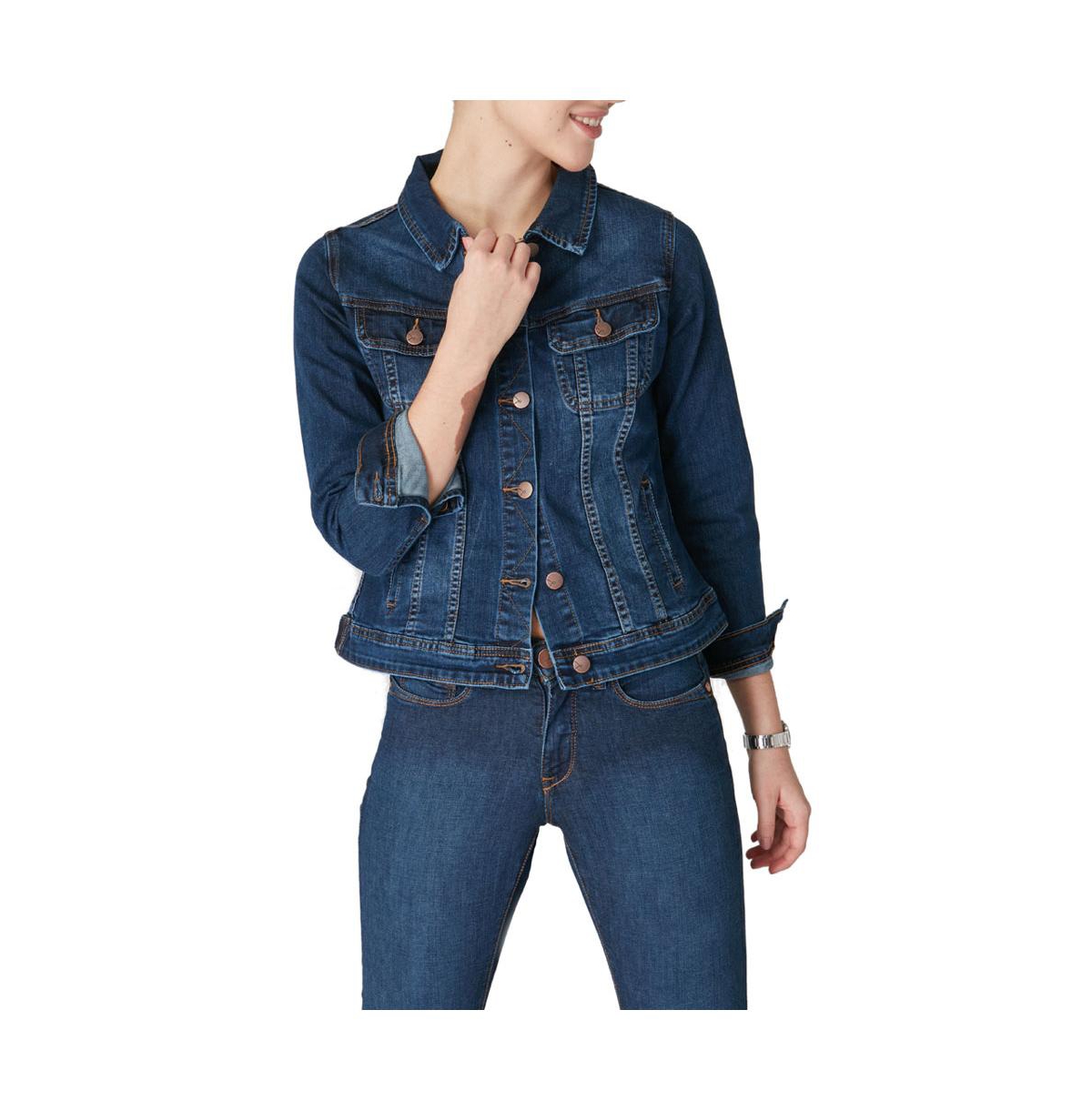 LOLA JEANS WOMEN'S GABRIELLA-CSN CLASSIC DENIM JACKET