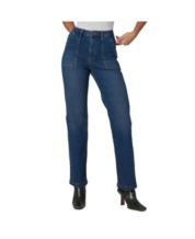 Rhinestone Butterfly High-Rise Mom Jeans