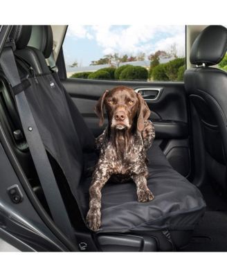 Happy Ride Waterproof Bench Seat Cover for Dogs, Black