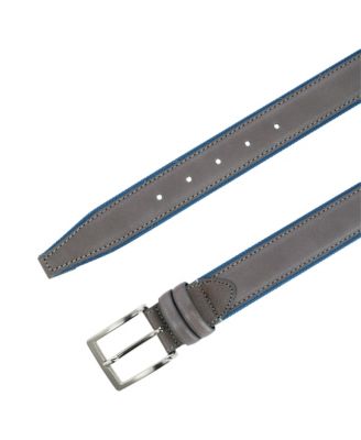 Men's The Back Nine 35mm Full Grain Leather with Nylon Lining Casual Golf Belt