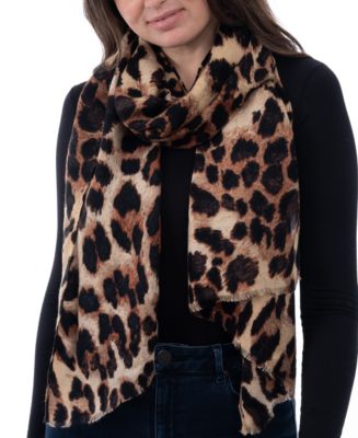 I.n.c. International Concepts Women's Animal-print Scarf, Created For 