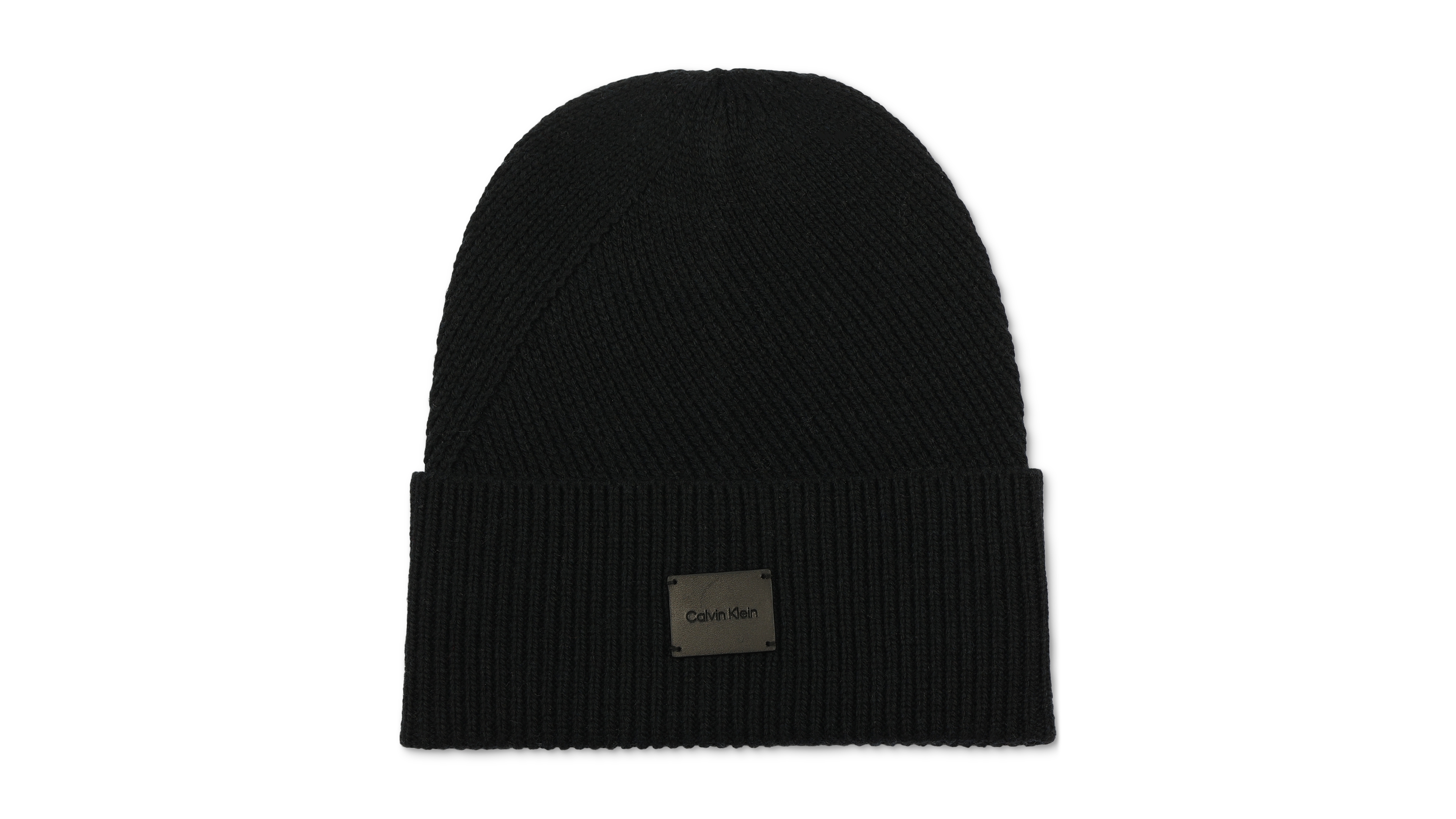 Calvin Klein Men's Side Transfer Cuff Beanie