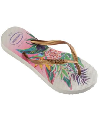 Women's Slim Tropical Round Toe Sandals