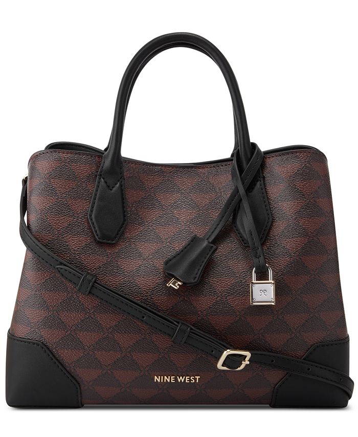 Brooklyn small logo satchel top