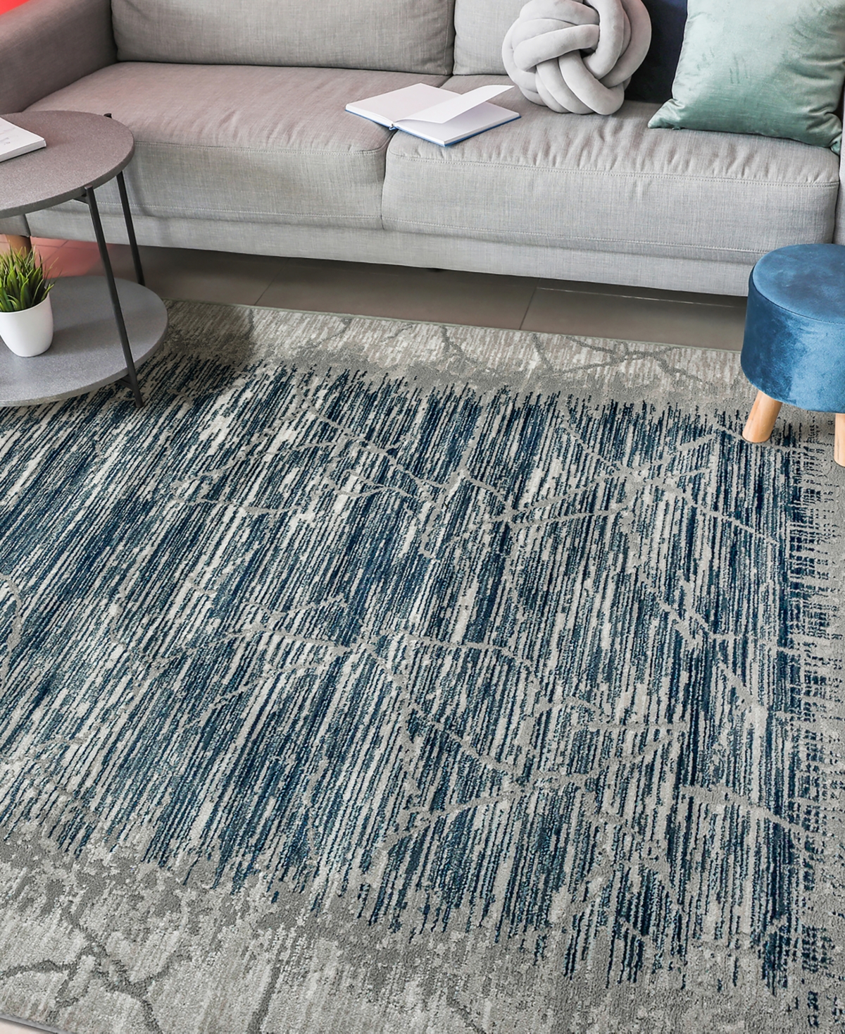 Closeout! Km Home Davide 7'10" x 10'6" Area Rug