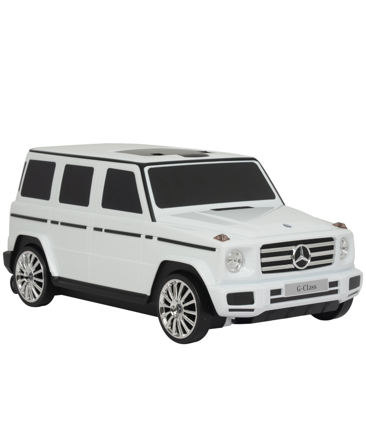 Shop Best Ride On Cars Mercedes G Class Suitcase Push Car In White