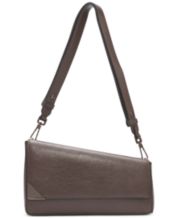 Leather tote Calvin Klein Brown in Leather - 35154087