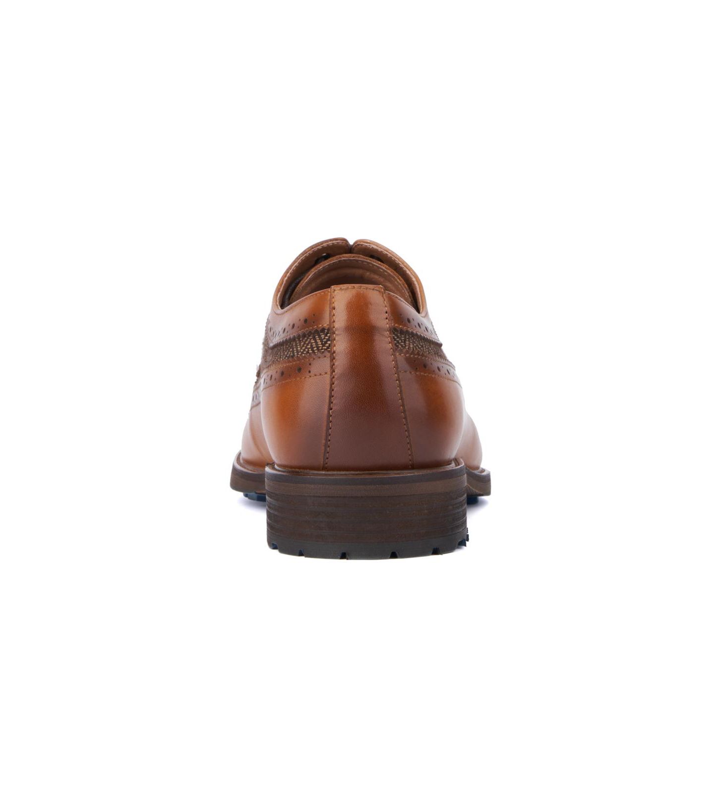 Мужские туфли Vintage Foundry Co Lace Up Cyril Oxfords, цвет: Коньячный — фото 3