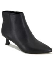 Wide width kitten heel hotsell boots