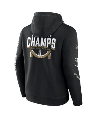 Men's Black Vegas Golden Knights 2023 Stanley Cup Champions Banner Pullover Hoodie