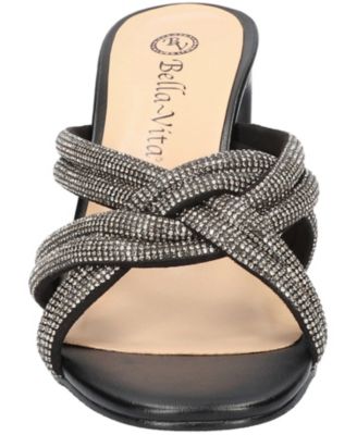 Women's Carmen Heeled Slip On Sandals