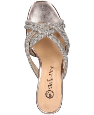 Women's Carmen Heeled Slip On Sandals