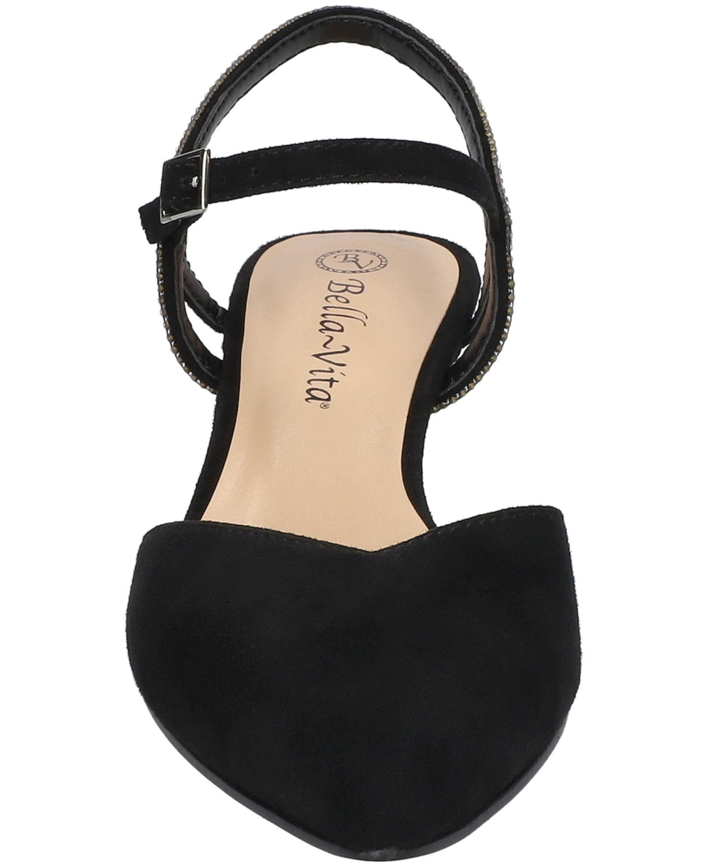 Женские туфли Bella Vita Katriana Slingback Pumps, цвет: Чёрный замшевый кожаный — фото 6