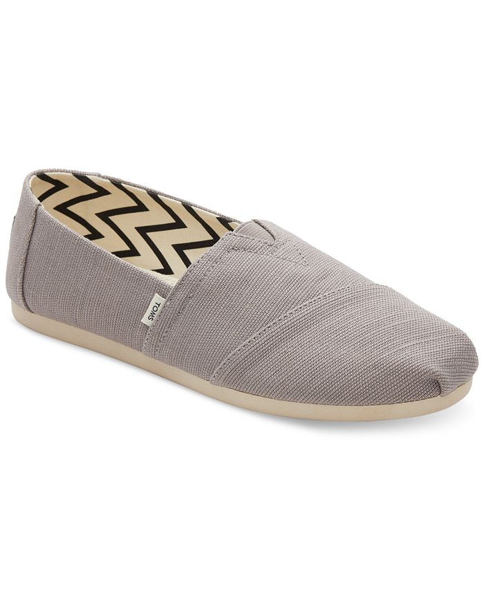 TOMS Women s Alpargata Wide Width Slip On Flats Macy s