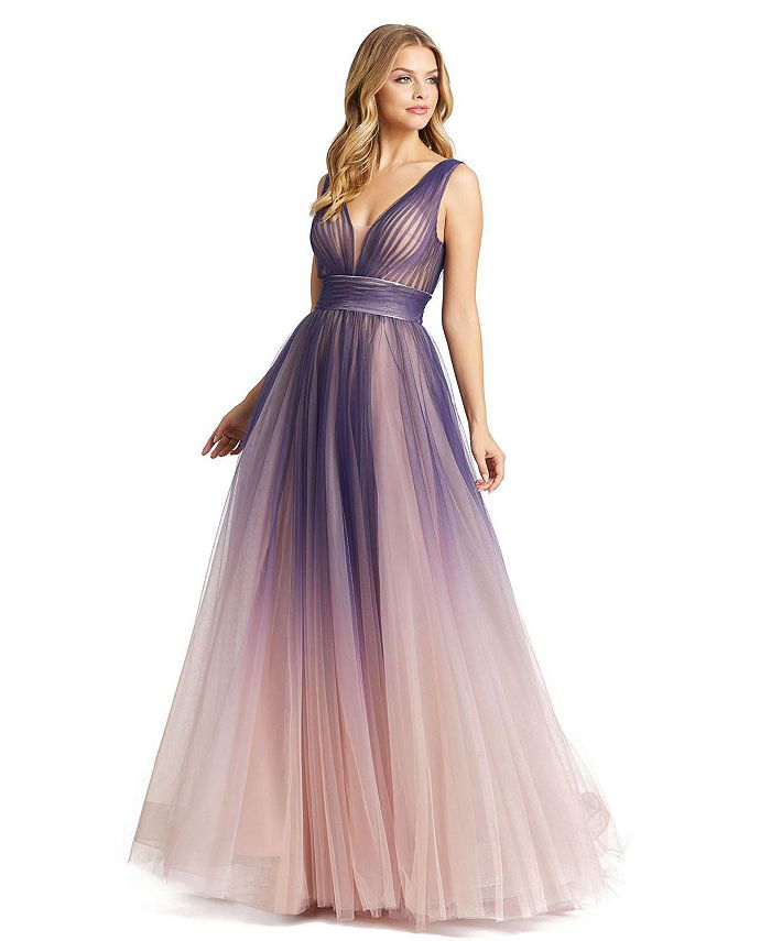 Macy's ombre store dress